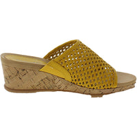 FLOSSEY Womens Cork Wedge Sandals