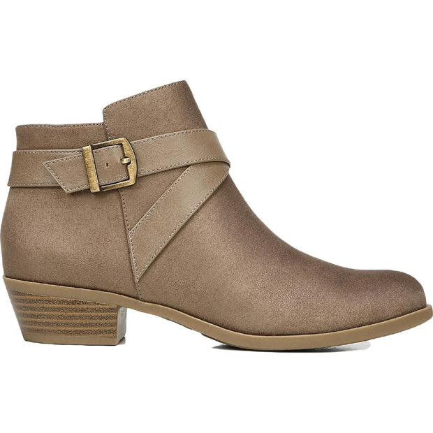Payton Womens Faux Leather Ankle Chelsea Boots
