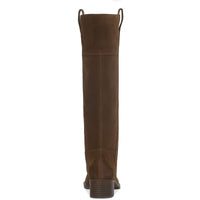 Womens Extra Wide Calf Leather Knee-High Boots