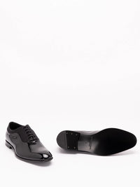 Dolce & Gabbana Men Patent Leather Lace-Up