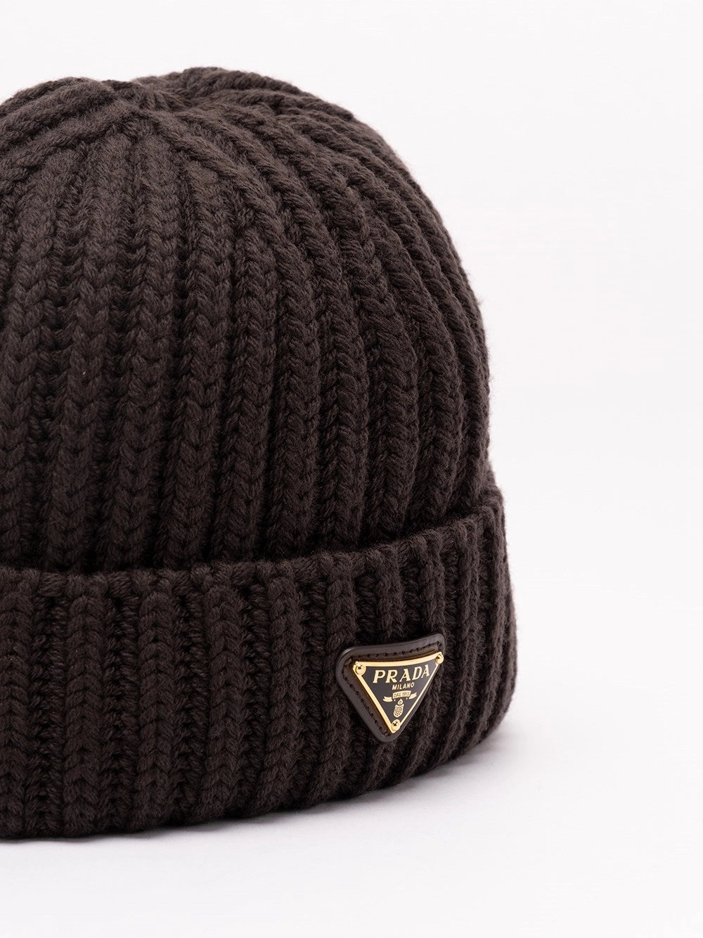 Prada Women Wool Beanie