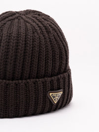 Prada Women Wool Beanie