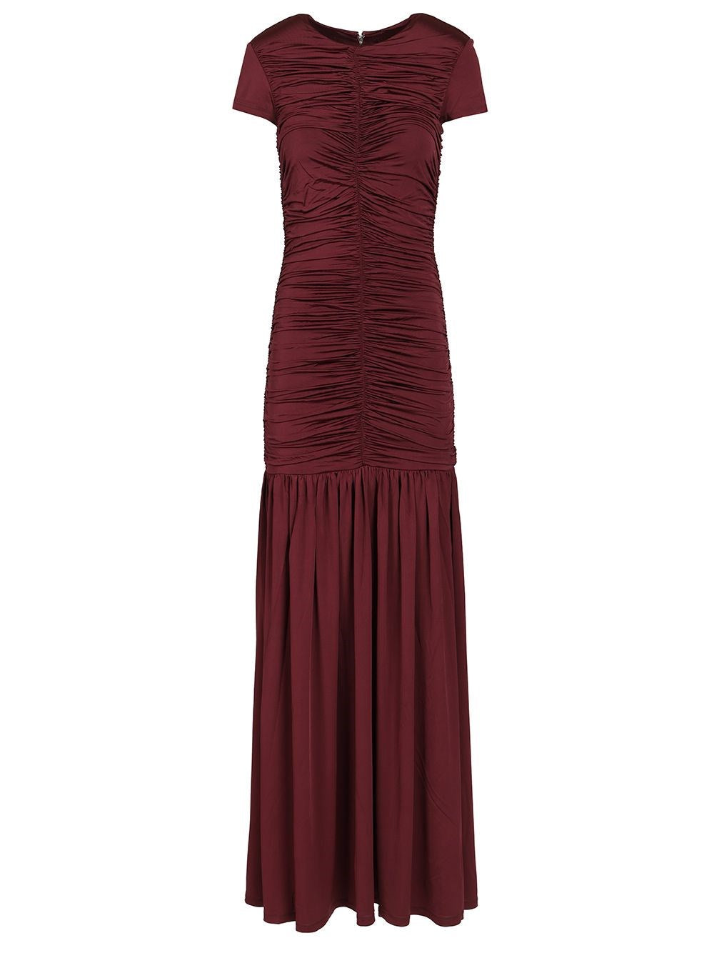 Rotate Women Long Gathered Dress