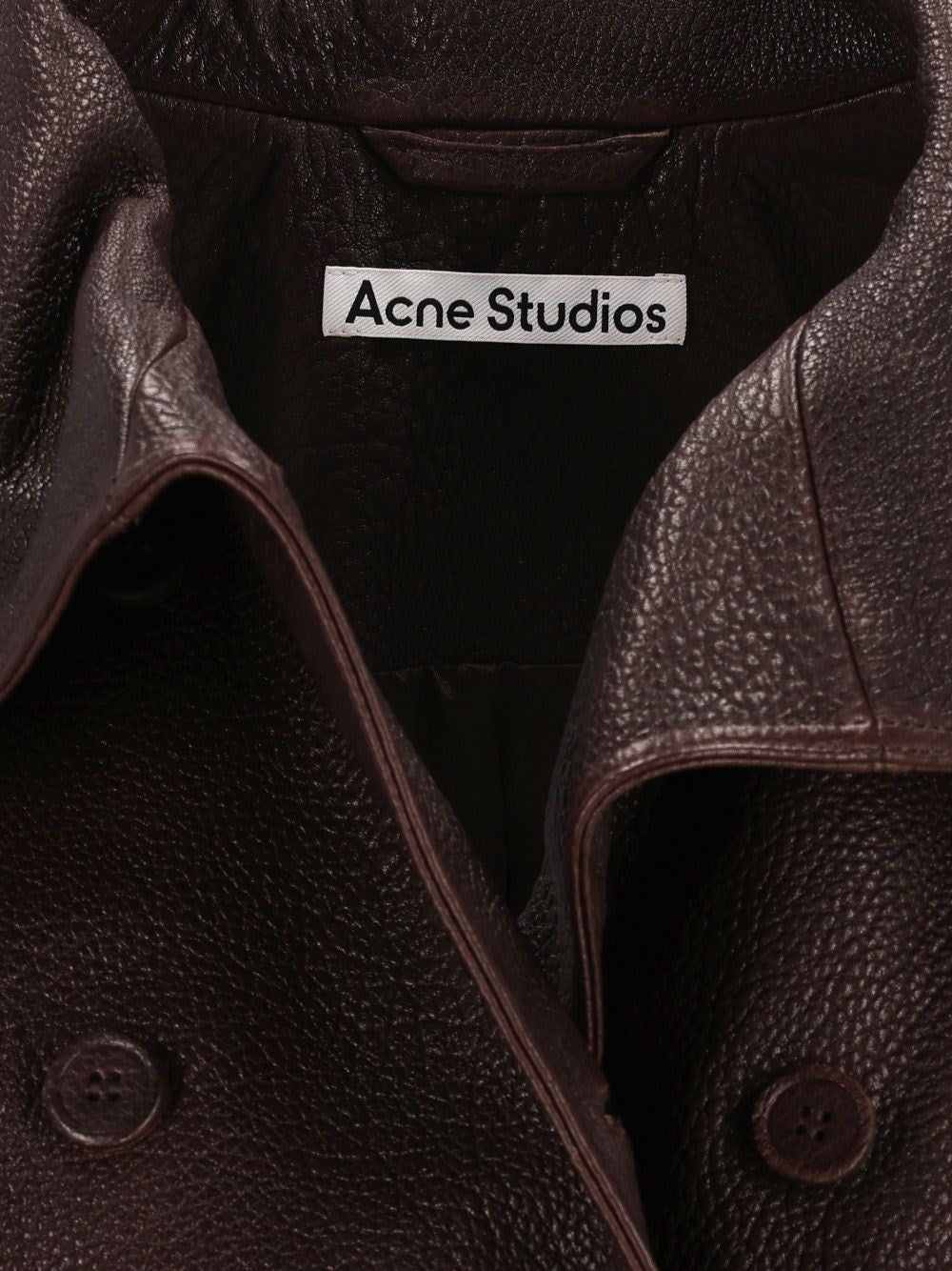 Acne Studios Women Full Grain Leather Jacket – Bluefly