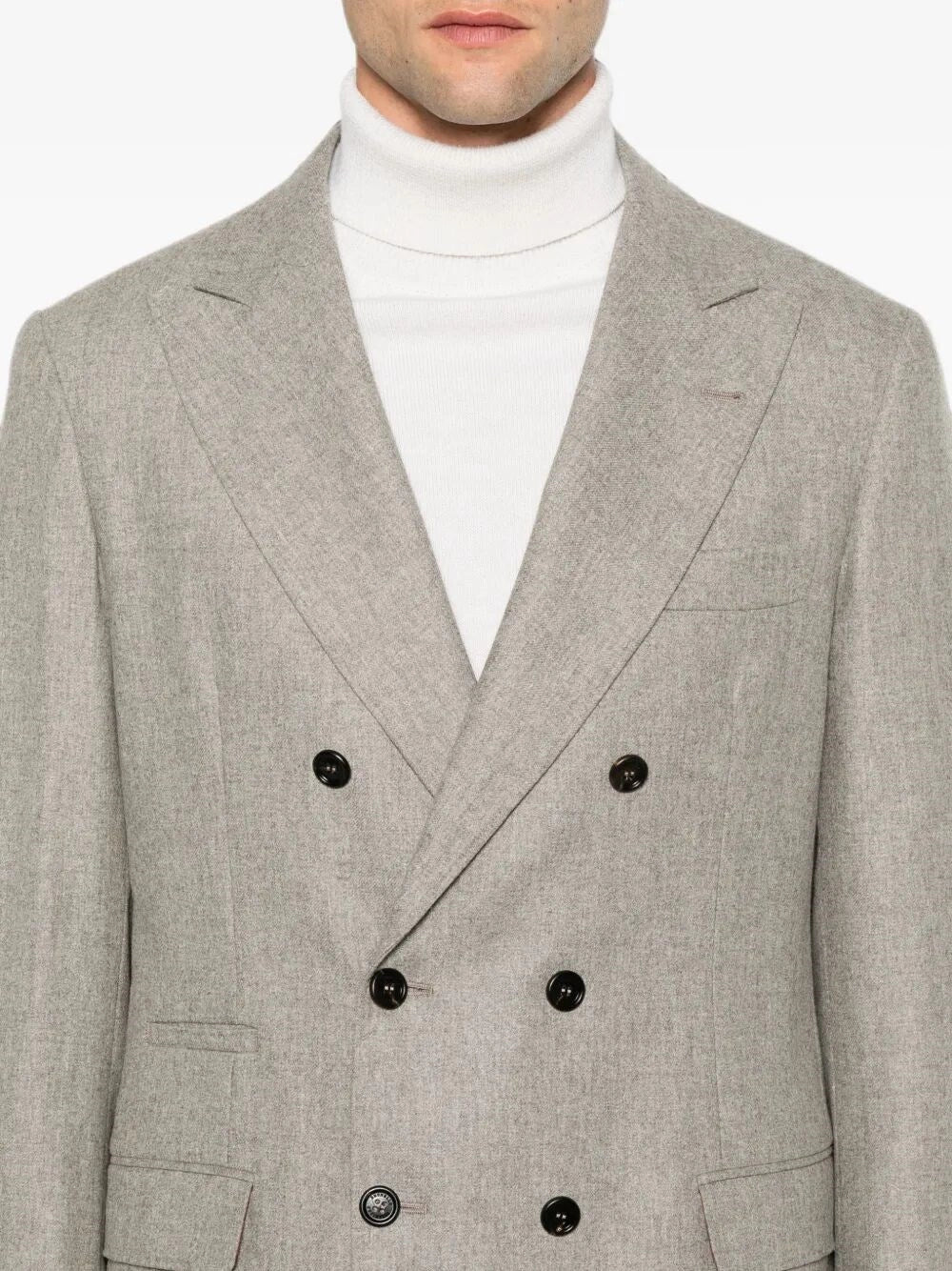 Brunello Cucinelli Men Double-Breasted Suit