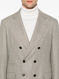 Brunello Cucinelli Men Double-Breasted Suit