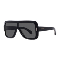 Salvatore Ferragamo Salvatore Ferragamo Sunglasses Shield Full Rim, Black Frame and Smoke Lens SF2061SE001