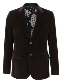 Paul Smith Paul Smith Men Cotton Velvet Blazer