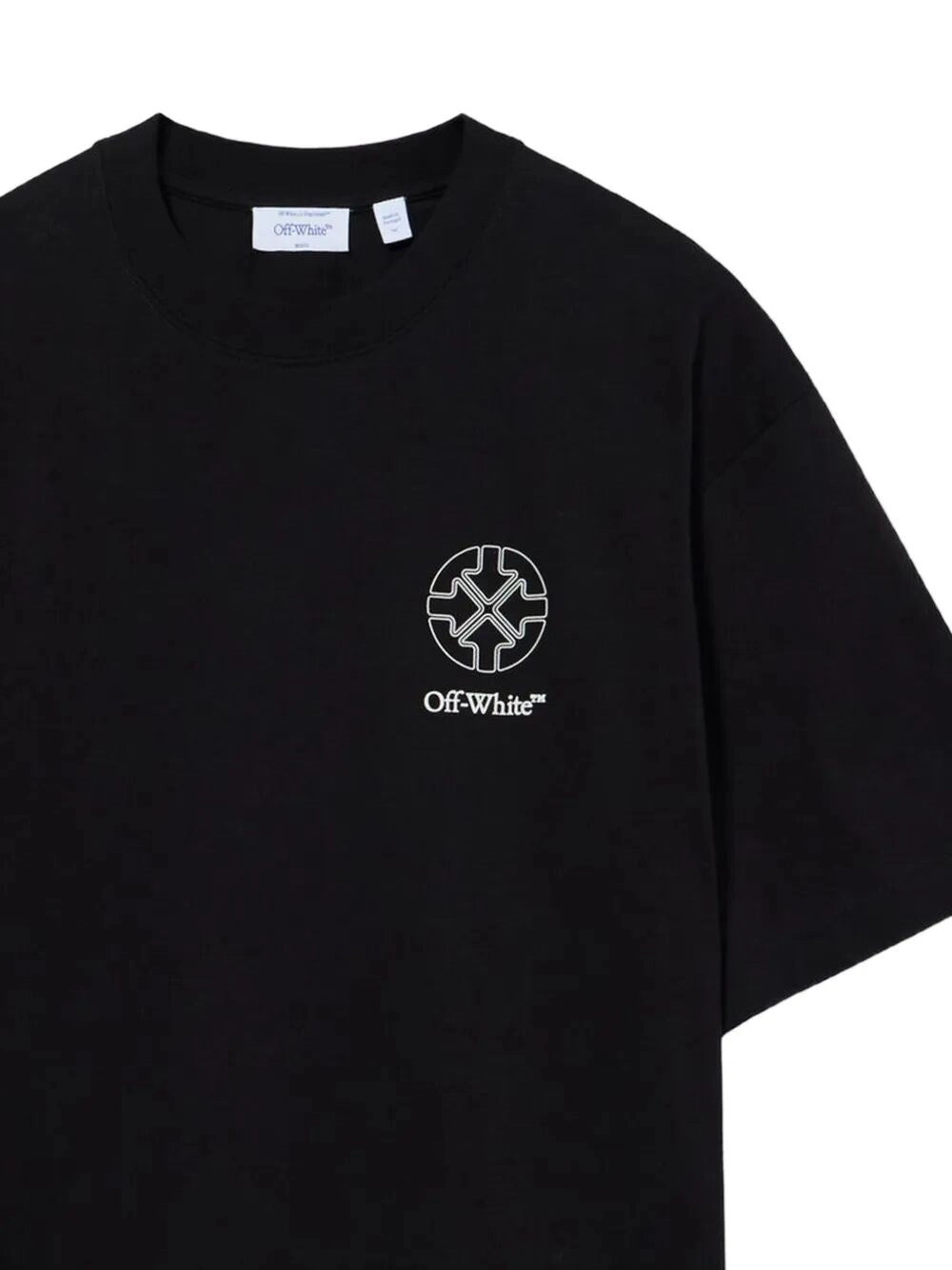 Off White Men `Offline Half Arrow Skate` T-Shirt