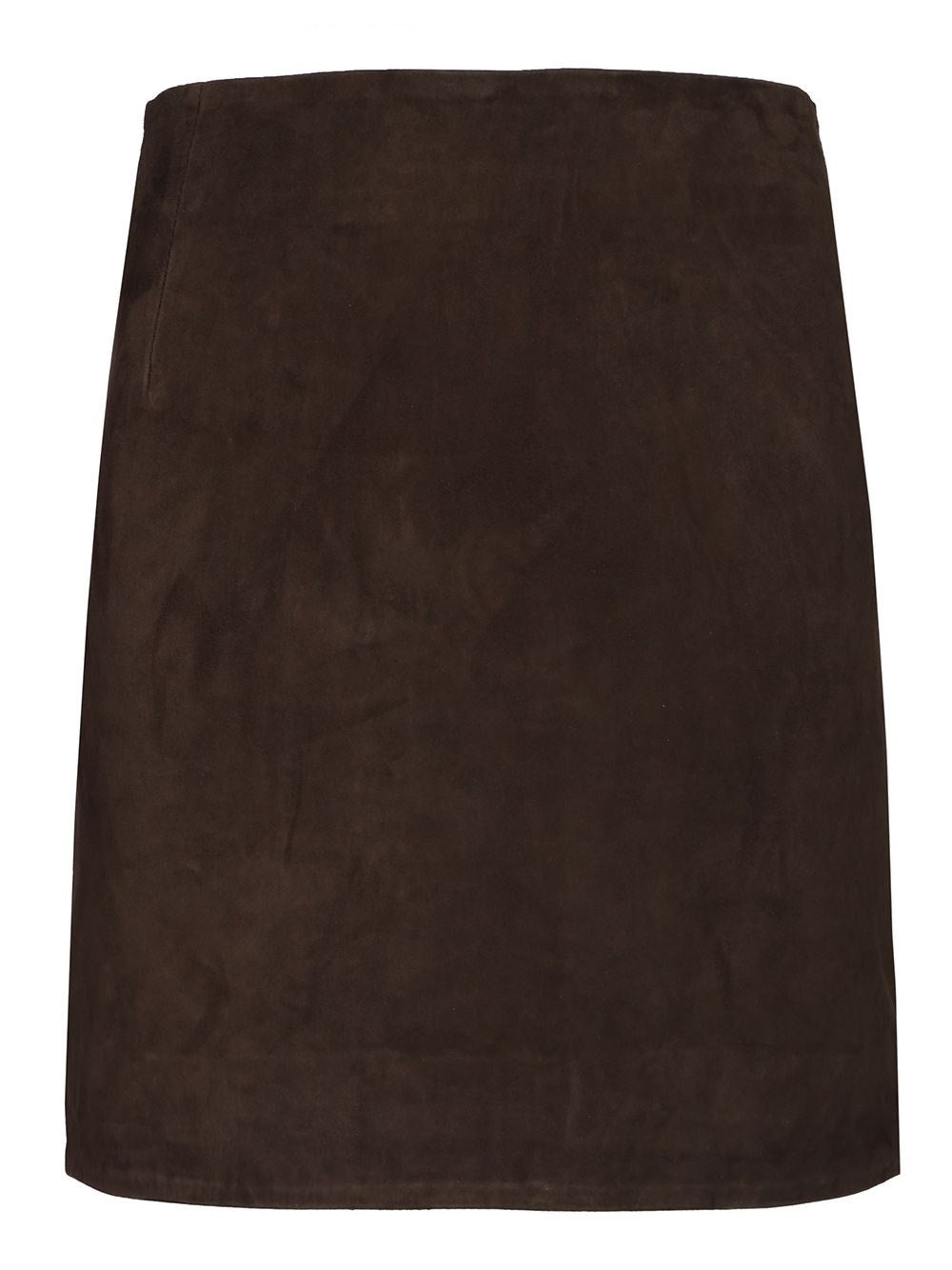 Rotate Women Suede Miniskirt
