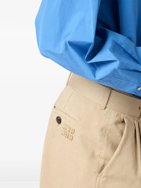 Miu Miu Women Gabardine Pants