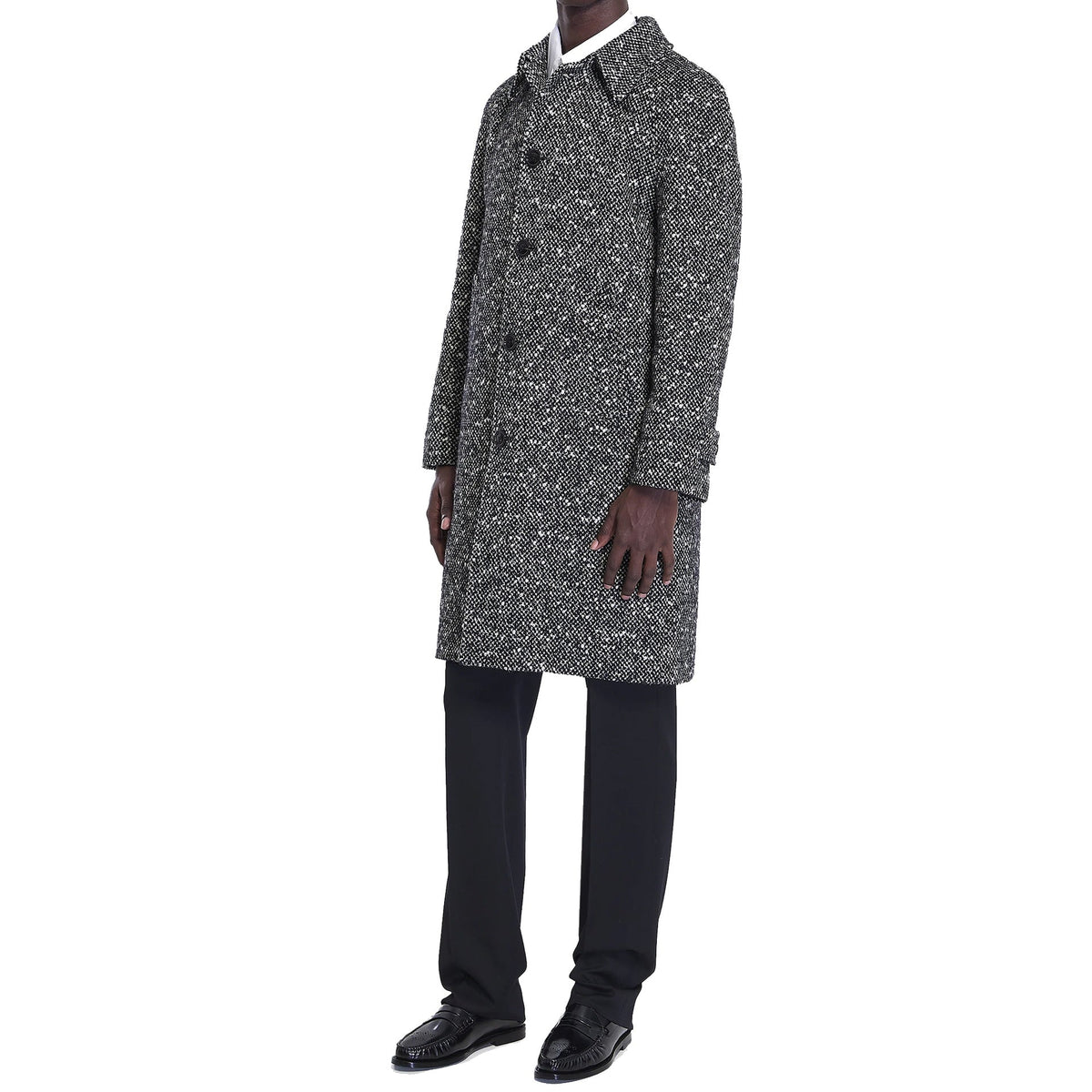 Celine Celine Camden Wool Tweed Coat Men