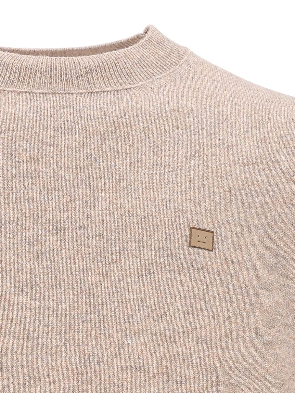 Acne Studios Men Yak Wool Blend Crew-Neck Sweater
