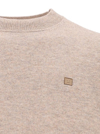 Acne Studios Men Yak Wool Blend Crew-Neck Sweater
