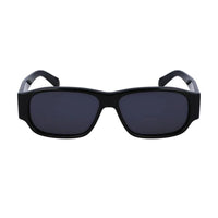 Salvatore Ferragamo Sunglasses Rectangle Full Rim, Black Frame and Dark Grey Lens SF1109S001