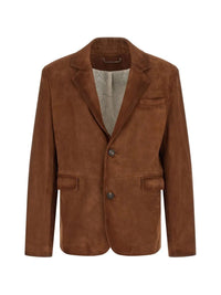 Golden Goose Men `Robyn` Leather Jacket