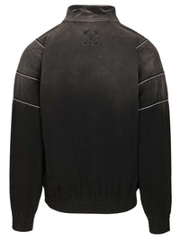 Off-White Men Offline Gd Gab Tracktop Black