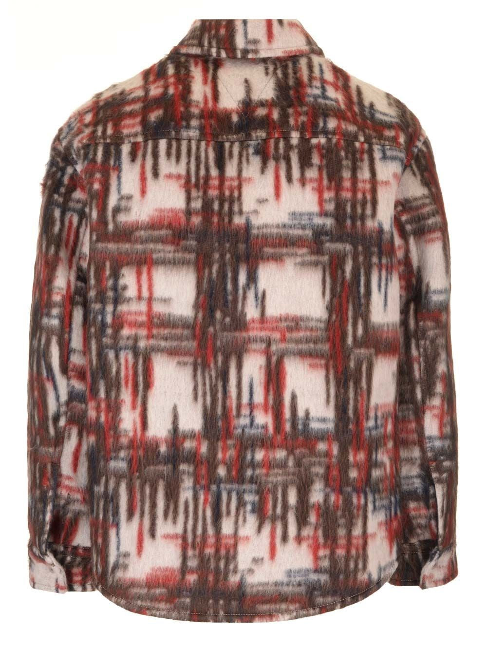 Bottega Veneta Men Brushed Alpaca Overshirt