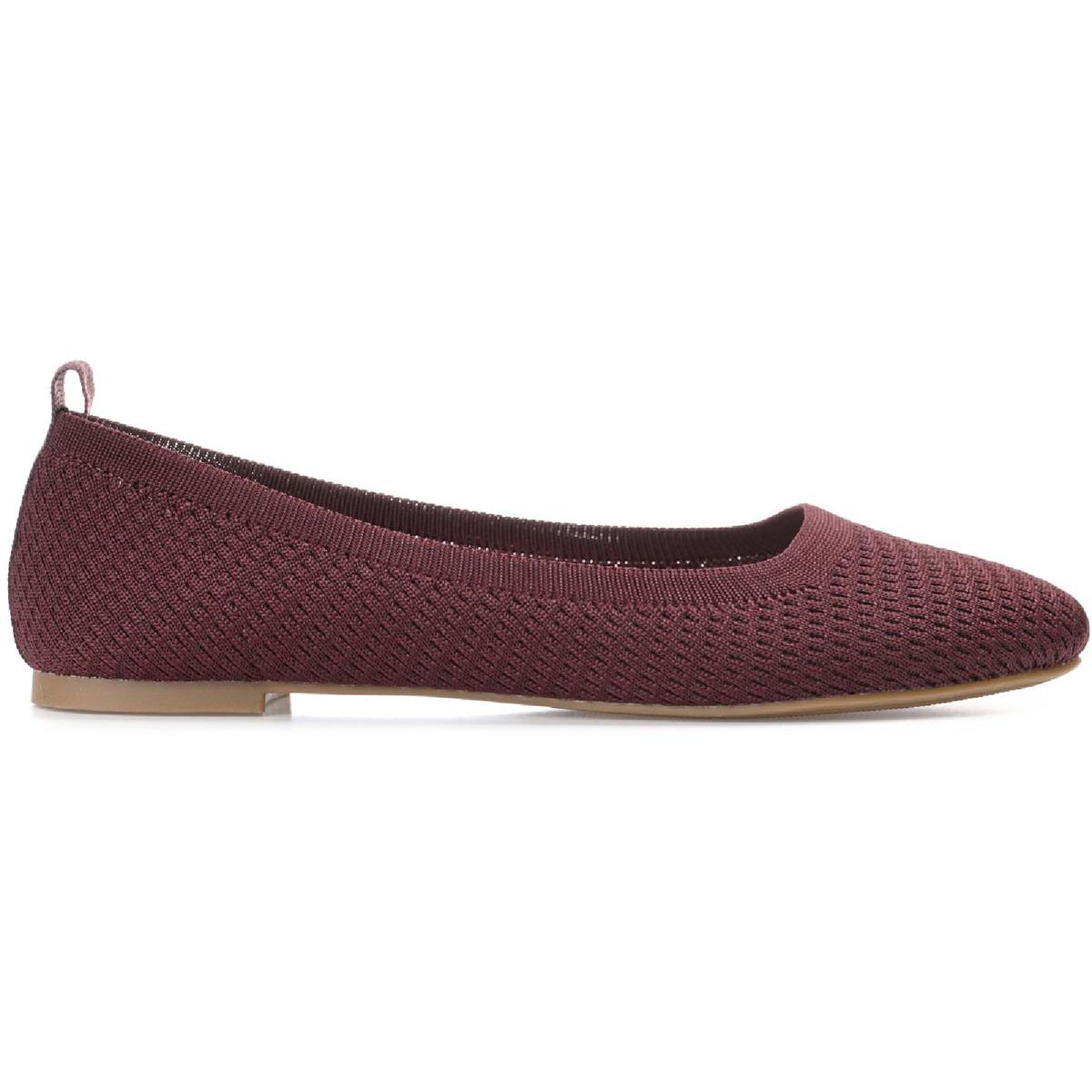 Maryann Womens Slip On Comfort Insole Ballet Flats