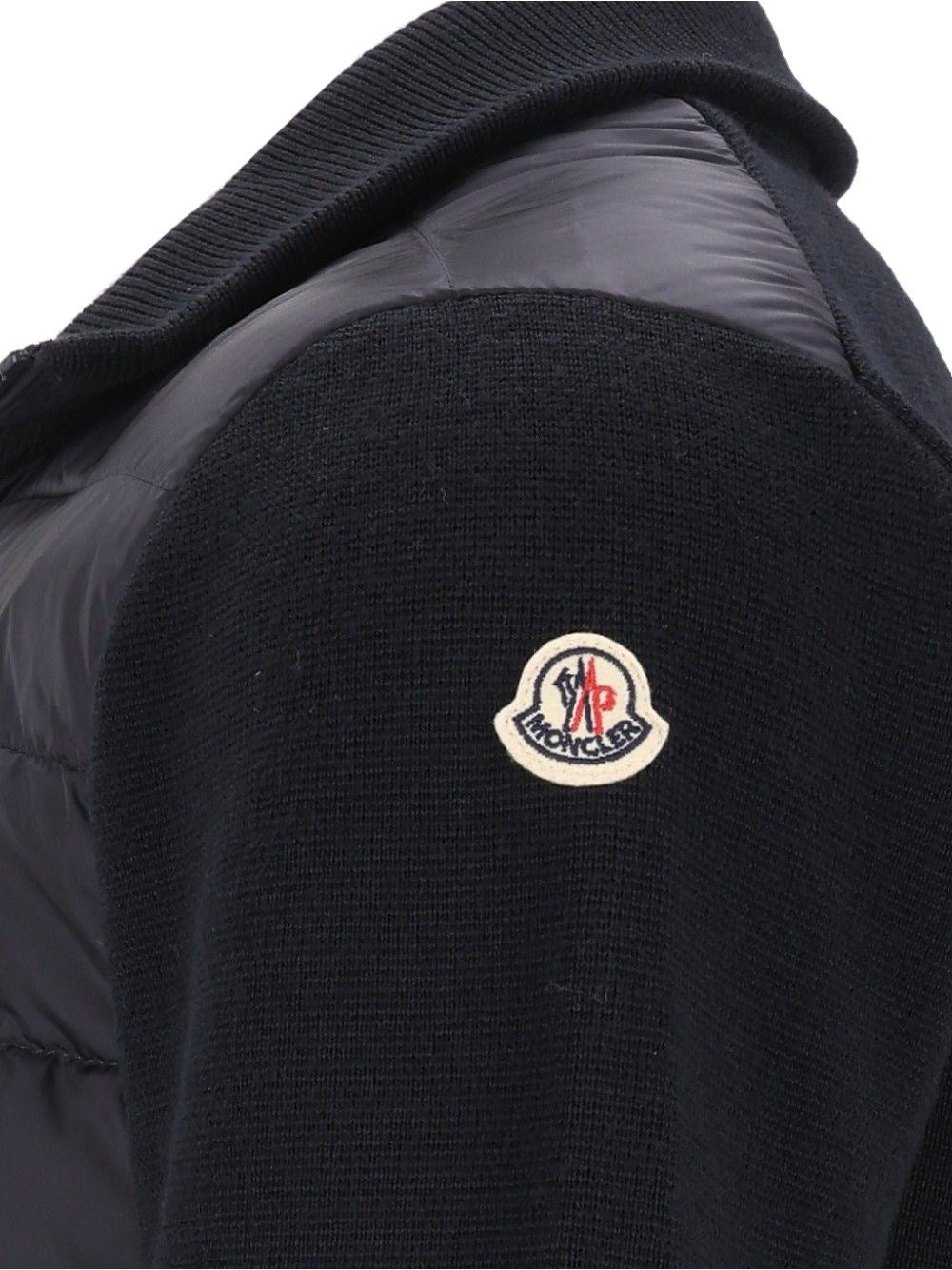 Moncler Men Quilted Jacket With Zip