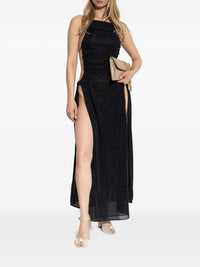 Oseree Women Dress With Lurex Thread Finish