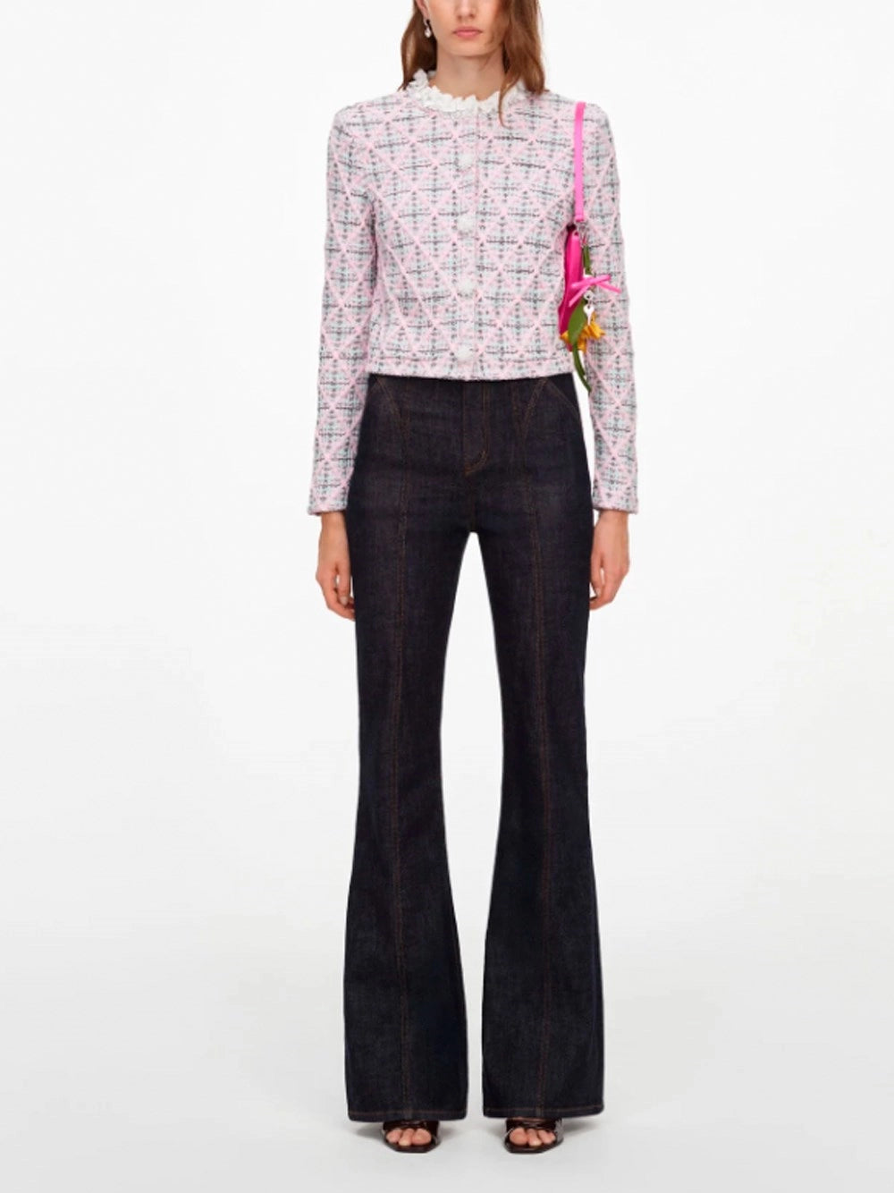 Self-portrait Self-Portrait Women High Waisted Denim Jeans