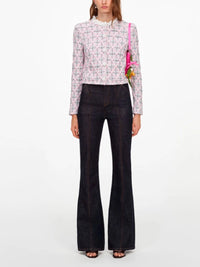 Self-portrait Self-Portrait Women High Waisted Denim Jeans