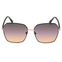 Tom Ford Tom Ford Sunglasses Square Full Rim, Rose Gold/Dark Havana Frame and Brown Gradient Lens FT083952F