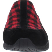 Traveltime 498 Womens Suede Plaid Mules