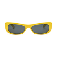 Jacquemus Sunglasses Rectangle Full Rim, Red Frame and Grey Lens JAC/55С2