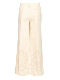 Forte_forte Forte_Forte Women "Lunamaris" Embroidery Co Popline Cropped Pants