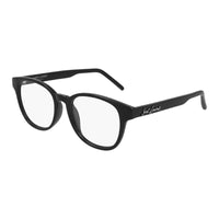 Saint Laurent Eyeglasses Square Full Rim, Black Frame and Clear Demo Lens Lens SL399001