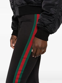 Gucci Gucci Women Technical Jersey Leggings With Web Insert