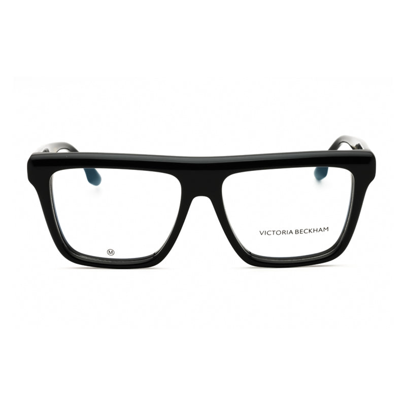 Victoria Beckham Eyeglasses Square Full Rim, Black Frame and Clear Demo Lenses Lens VB2678001