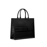DIOR Dior Oblique Leather Tote Bag Women