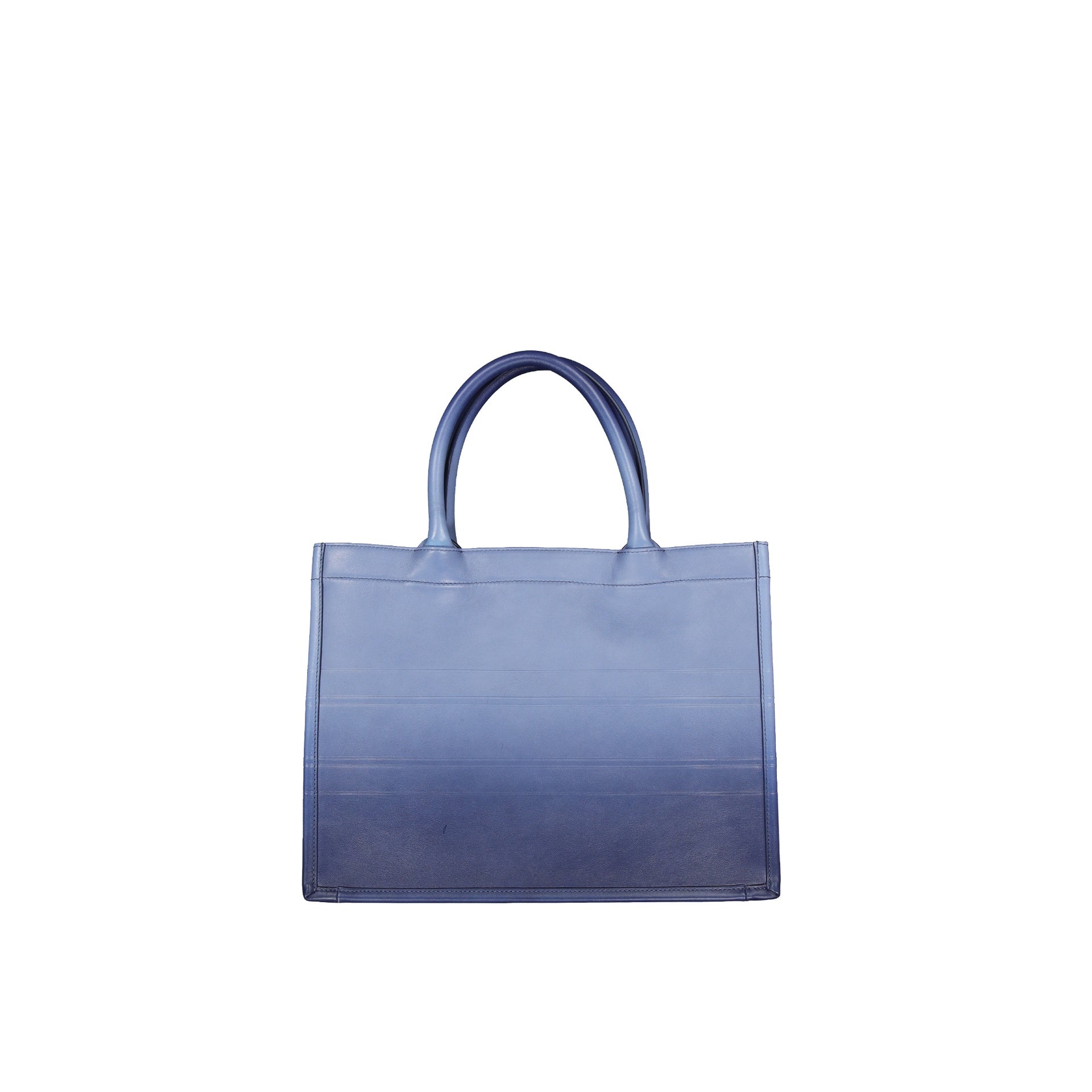 DIOR Christian Dior Leather Medium Book Tote Bag Women