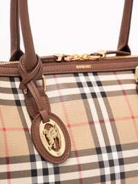Burberry Women Small Zipped Tote