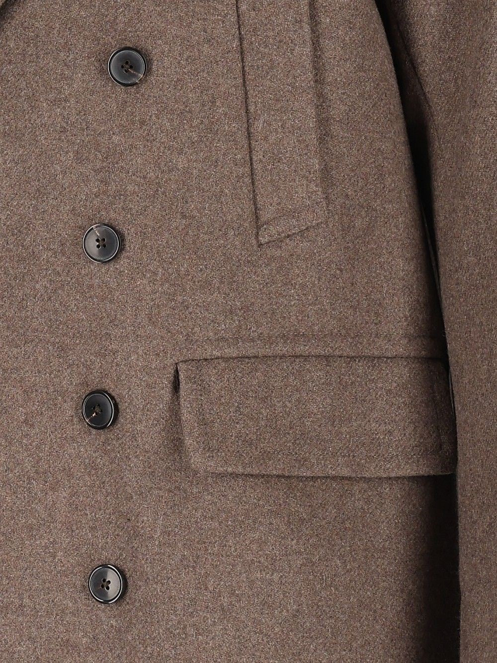 Dries Van Noten Dries Van Noten Men Oversized Double-Breasted Wool Coat
