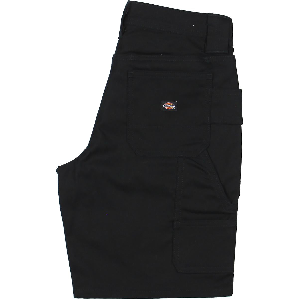 Womens Straight Fit Double Back Pocket Denim Shorts