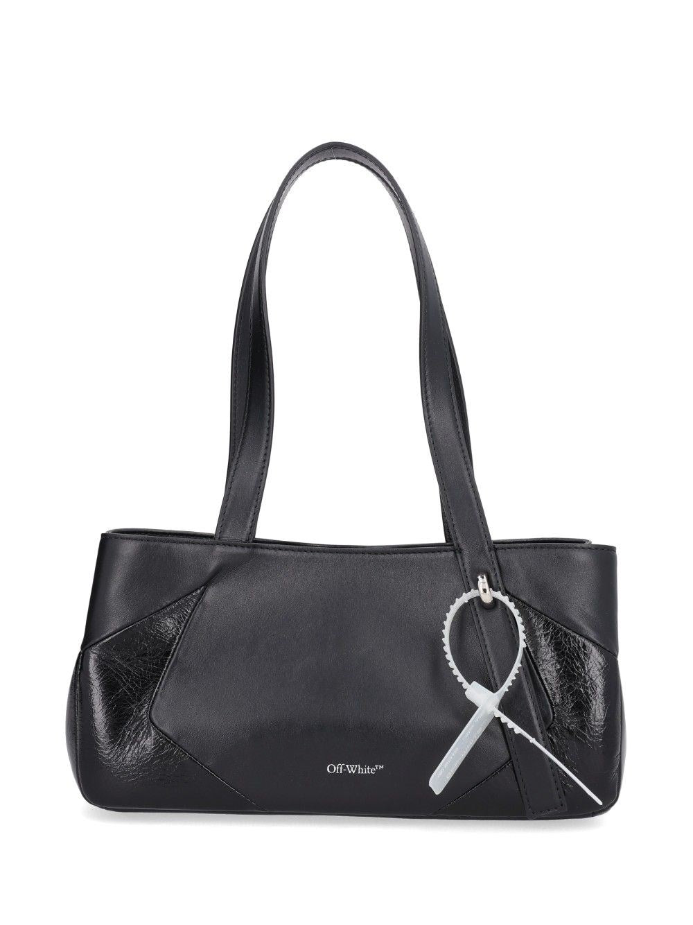 Off-white Off-White Women "Oyah East West" Leather Tote Bag