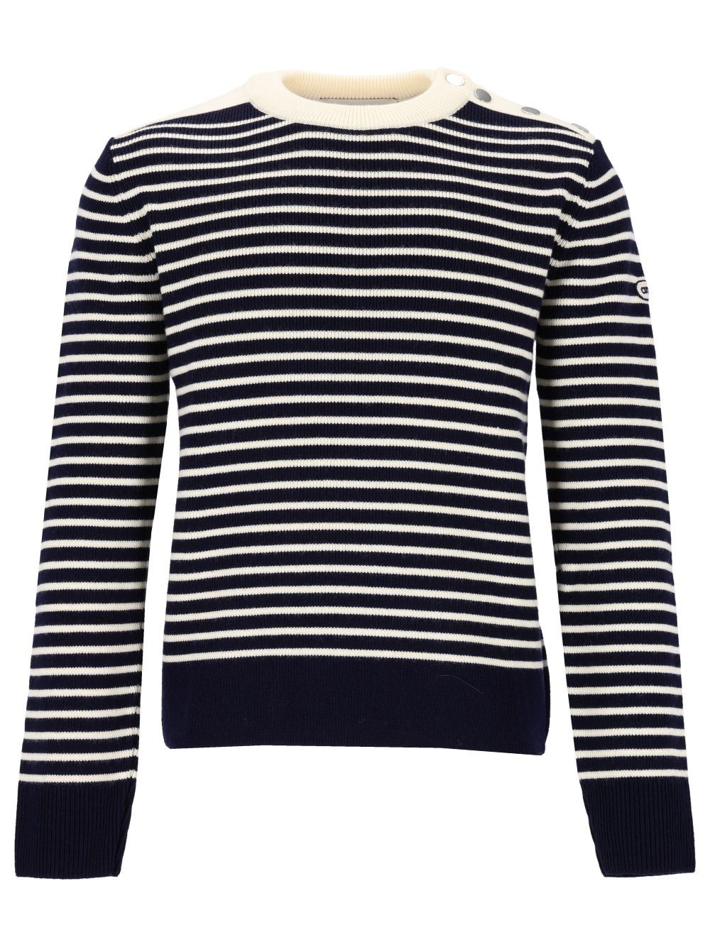 Ami Ami Women Striped Wool Sweater