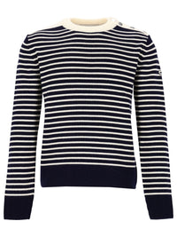 Ami Ami Women Striped Wool Sweater