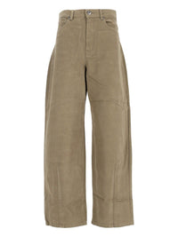 Weekend Max Mara Women Cotton Drill Trousers
