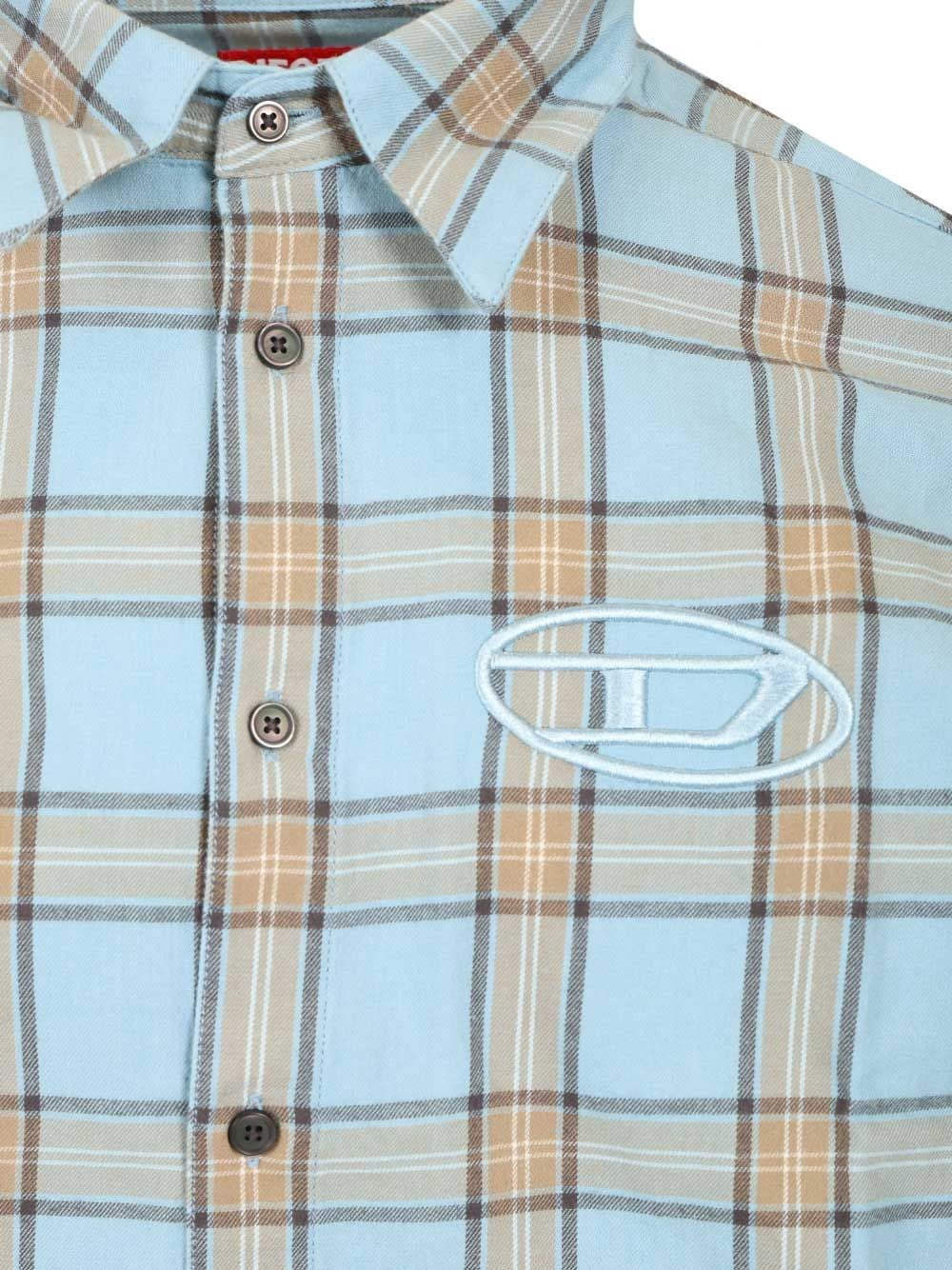 Diesel Diesel Men Tartan Shirt