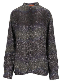 Missoni Women Oversized Shirt With Sequin Appliqué
