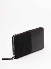 Fendi Men Zip Around Squared Ff