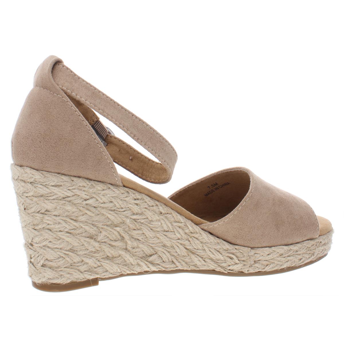 Seleeney Womens Dressy Open Toe Wedge Sandals