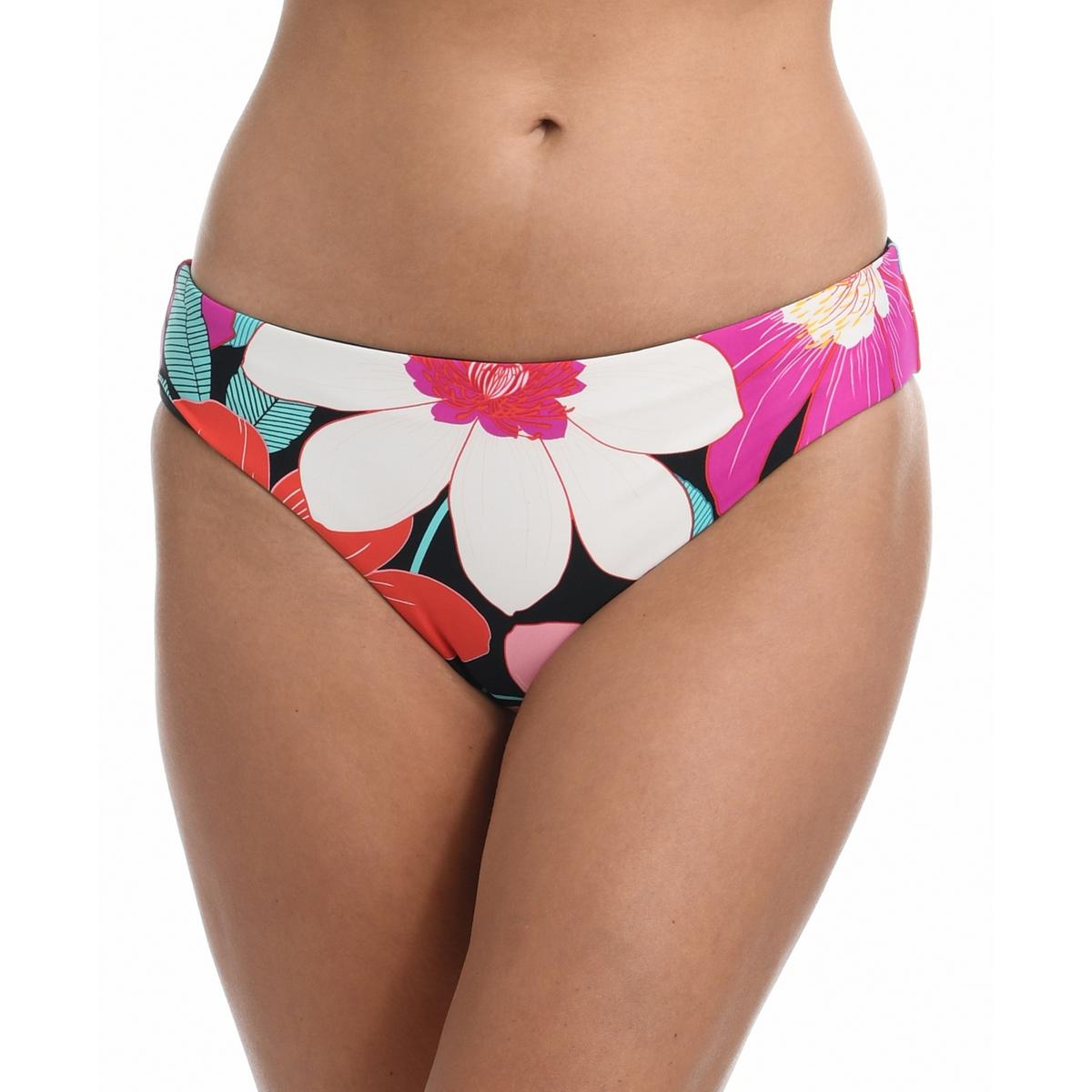 Womens Floral Reversible Swim Bottom Separates