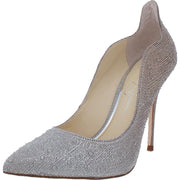 Wayva Womens Rhinestone Pointed Toe Heels