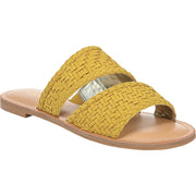Holly Womens Microsuede Woven Flats